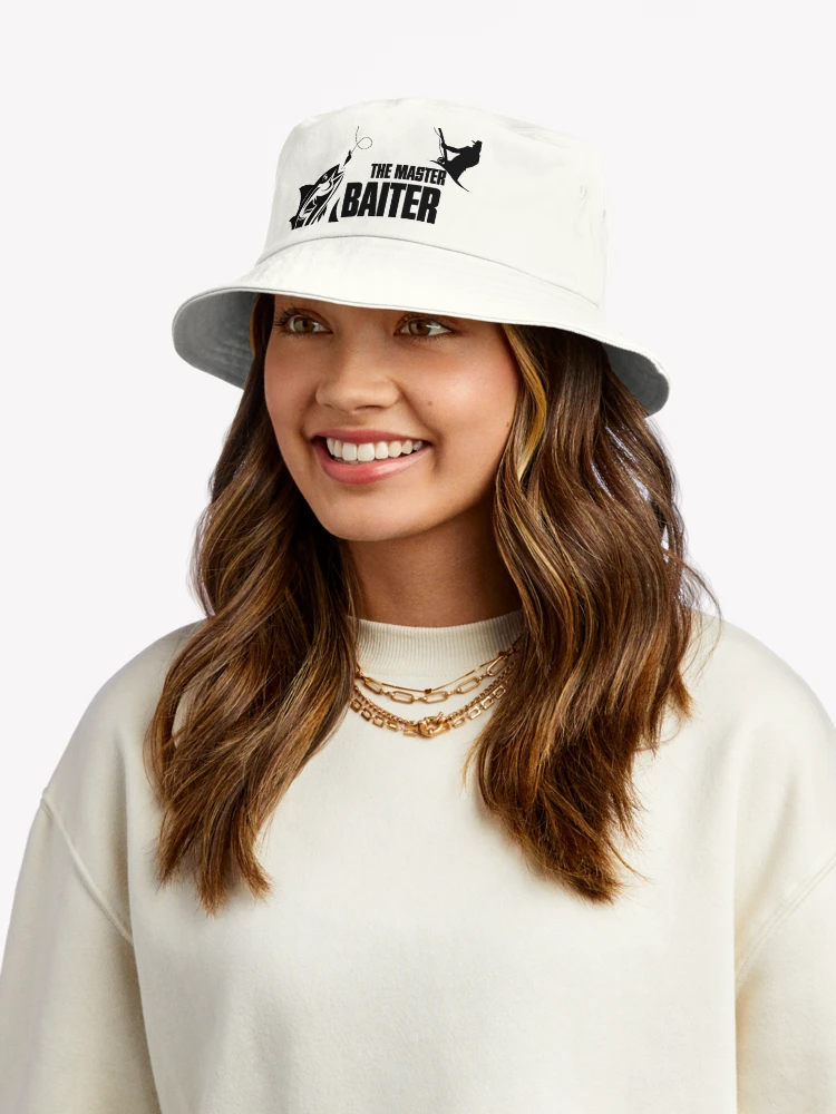 The master baiter Bucket Hat for Sale by komofficial