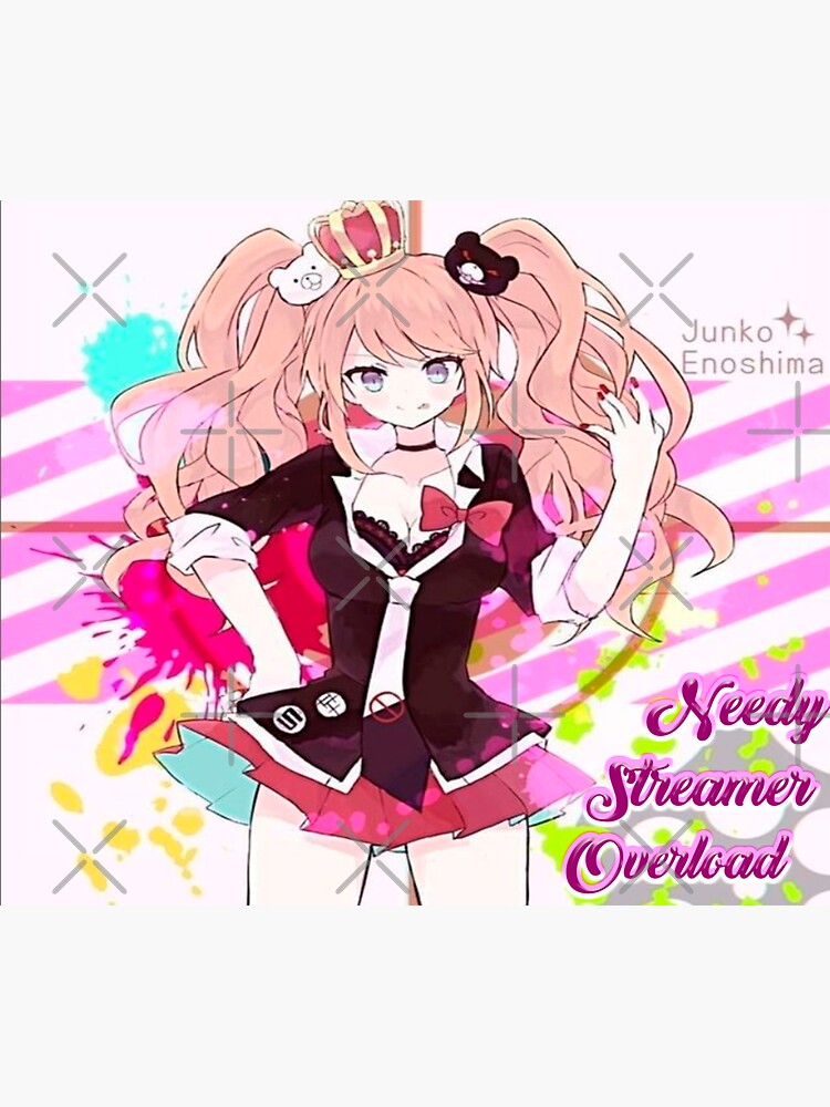 Needy Streamer Overload Junko Sticker For Sale By Funhub Official Redbubble 4931