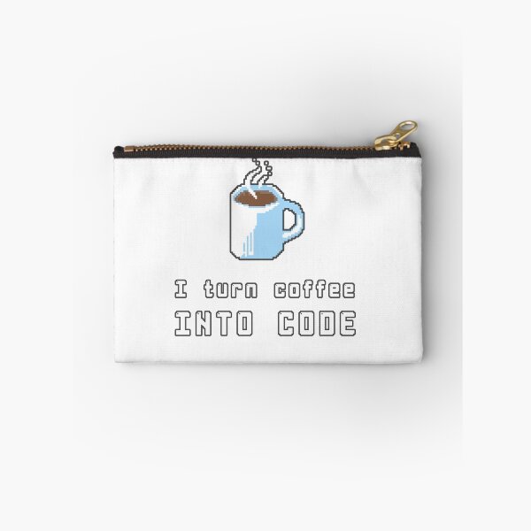 Artikelvorschau, Ich verwandle Kaffee in Code entworfen und verkauft von FirstRadiant.