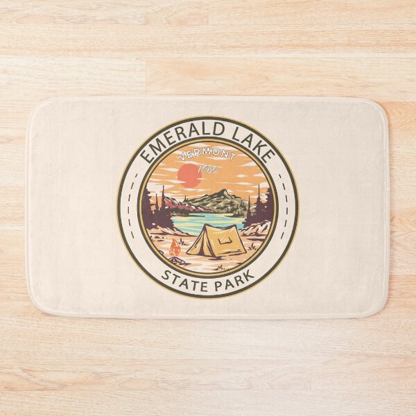Item preview, Emerald Lake State Park Vermont Badge designed and sold by KrisSidDesigns.