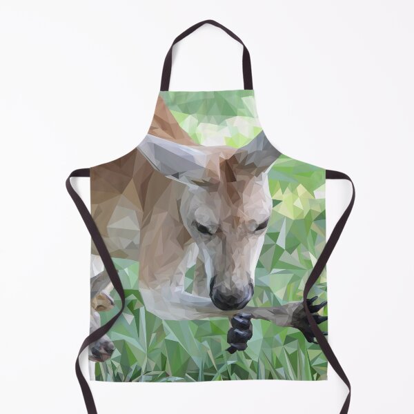 Item preview, Tessellations21 - Kangaroo and baby joey at zoo - VBK - VisionsByKaren designed and sold by VisionsByKaren.