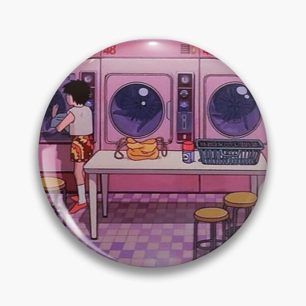 Item preview, Anime Laundromat | Retro Anime Aesthetic designed and sold by PopUpShirt.