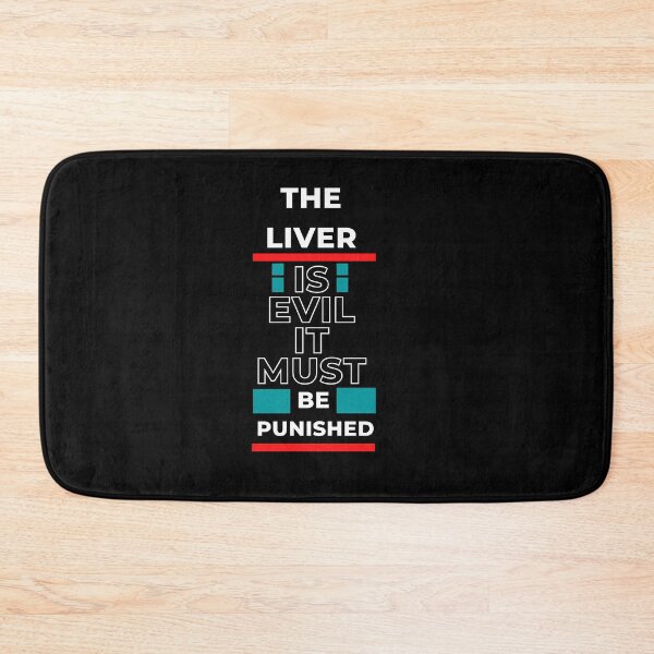 Item preview, the liver is evil it must be punished designed and sold by ROBOUE.