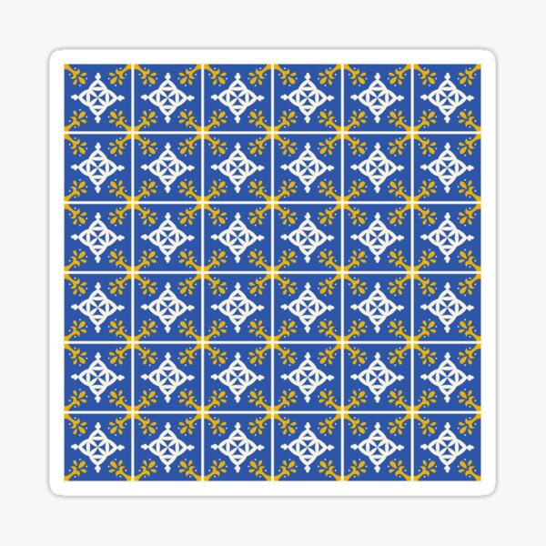 12 PCS Moroccan Style Tile Sticker, 6x6 Inch(15x15cm) DIY Murals, Tile  Waterproof Oil Proof Removable Wall Sticker Decals for Bathroom & Kitchen