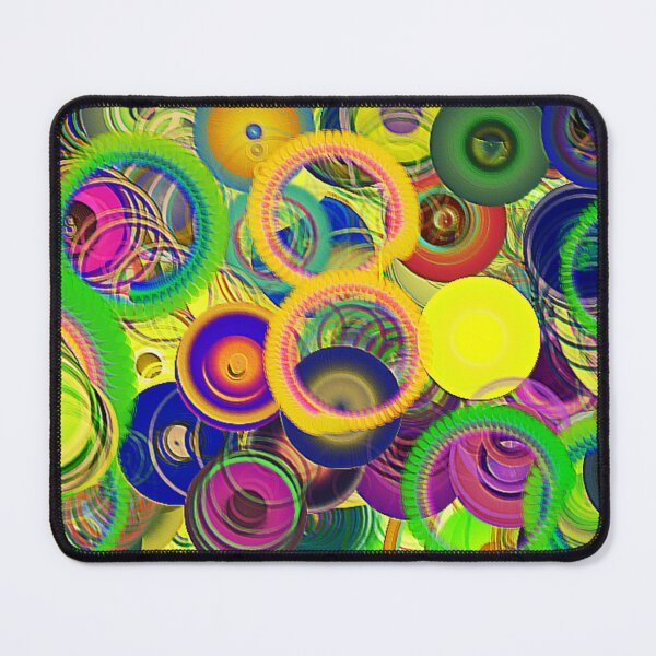 Item preview, COLOURED CIRCLES AND DISCS designed and sold by RAJAT KANTI CHAKRABARTY.