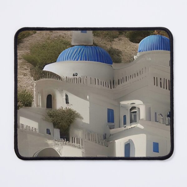 Item preview, Greek Blue Houses designed and sold by TheDreamEffect.