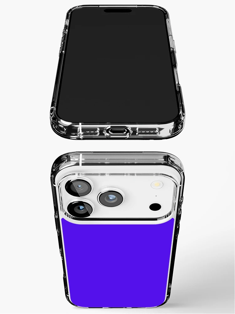Thumbnail 3 of 5, iPhone Case, Solid Violet designed and sold by rootzero.