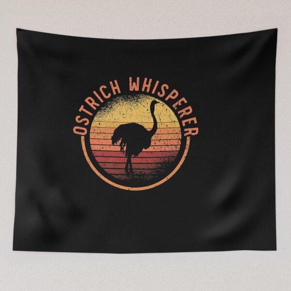 Item preview, OSTRICH WHISPERER ANIMAL LOVER FLIGHTLESS BIRD designed and sold by sobriowslen.
