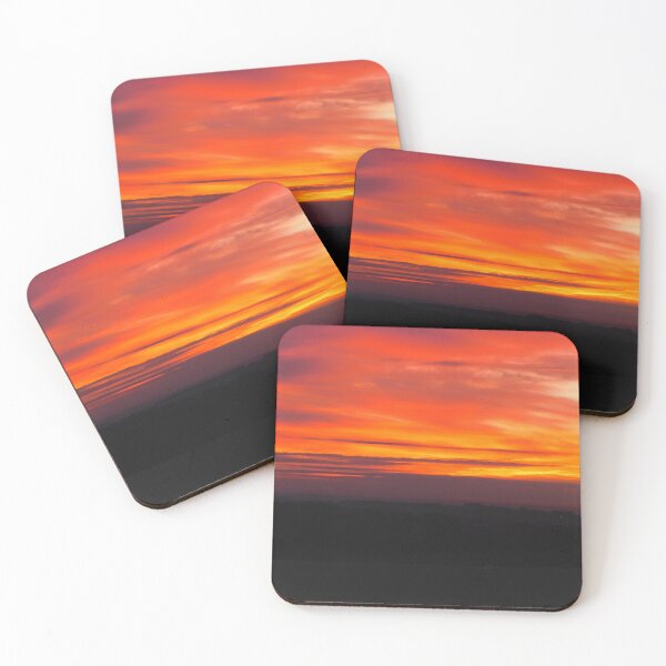 Item preview, Beauiful Red Beach Sunset designed and sold by PotluckPrints.