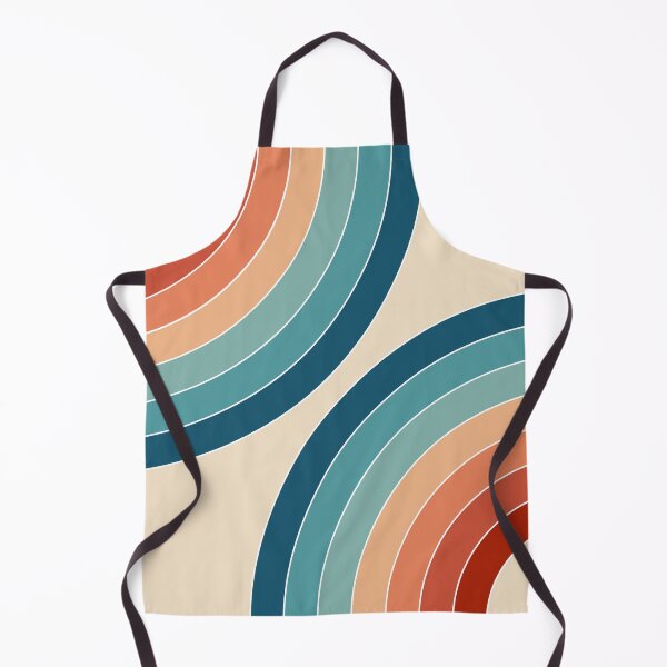 Item preview, Blue, red and orange retro style circles designed and sold by BattaAnastasia.