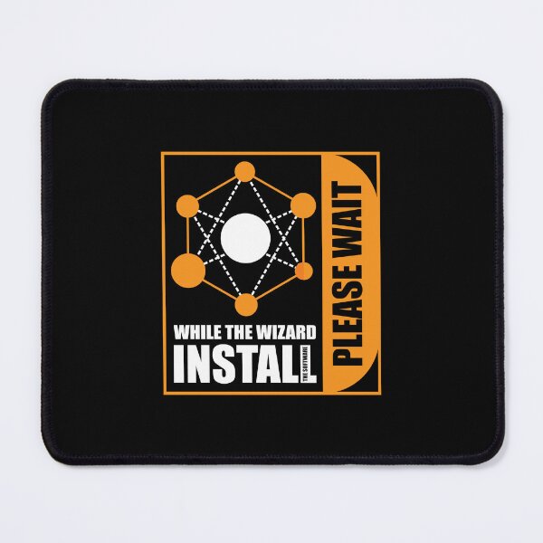 Item preview, While Wizard Install Please Wait designed and sold by AcerTee.