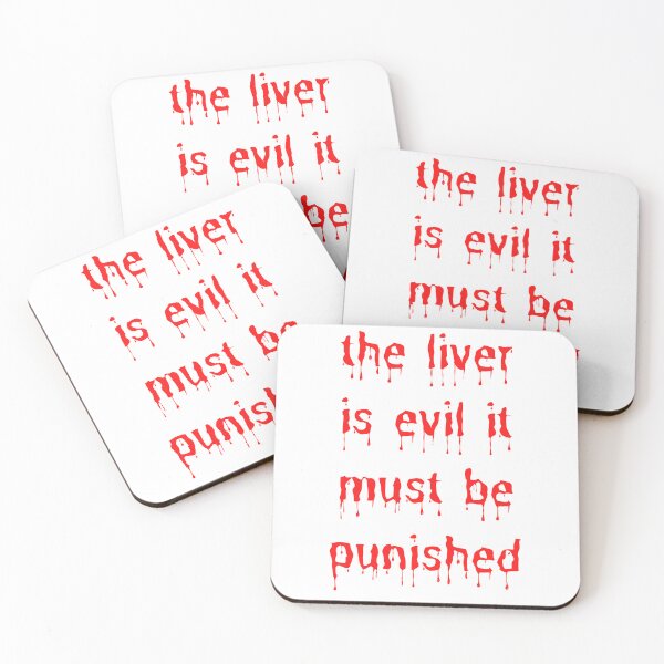 Item preview, the liver is evil it must be punished designed and sold by ROBOUE.