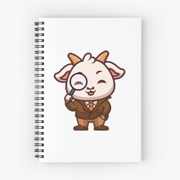 Item preview, Goat Detective Cute CartoonGoat Detective Cute Cartoon designed and sold by GumregaStudio.