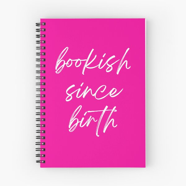 Item preview, Bookish Since Birth (pink) designed and sold by foreverfictionl.