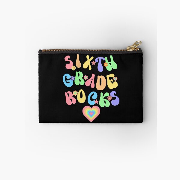 Item preview, SIXTH GRADE ROCKS, BACK TO SCHOOL, FIRST DAY OF SCHOOL designed and sold by TeyMank.
