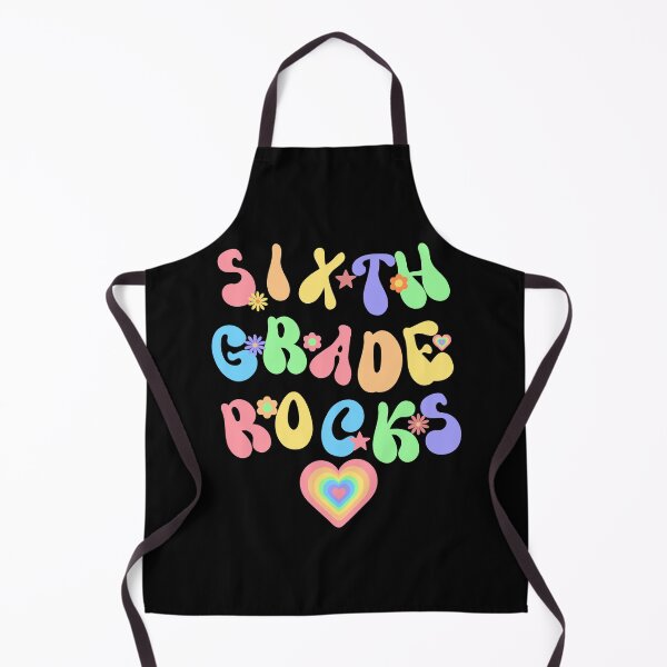 Item preview, SIXTH GRADE ROCKS, BACK TO SCHOOL, FIRST DAY OF SCHOOL designed and sold by TeyMank.