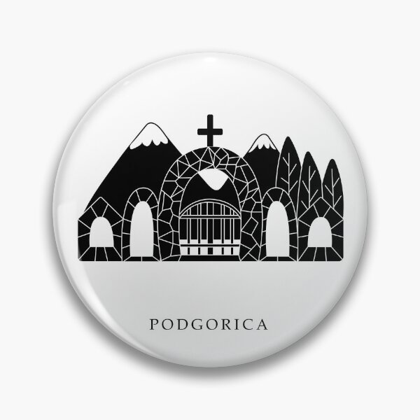 Item preview, European capitals, Podgorica city designed and sold by OM-lova.