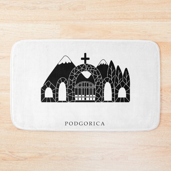 Item preview, European capitals, Podgorica city designed and sold by OM-lova.