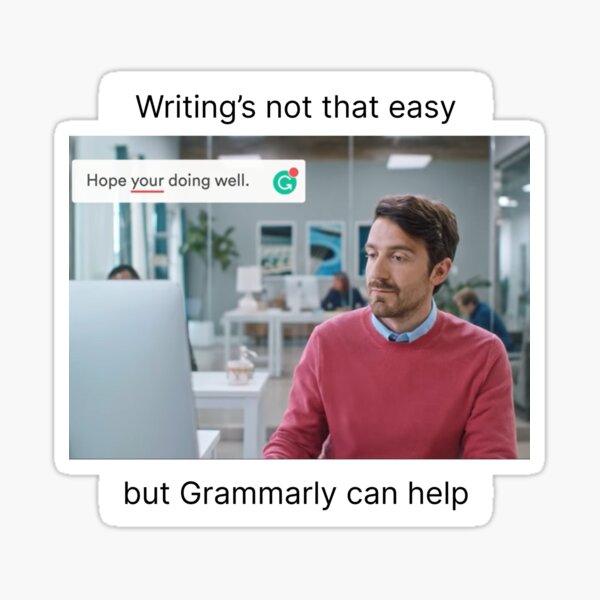 Grammarly Stickers for Sale | Redbubble Grammarly Stickers for Sale | Redbubble
