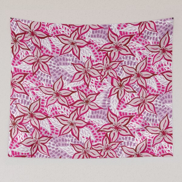 Item preview, Pink Garden Flowers designed and sold by Carolina Diaz.