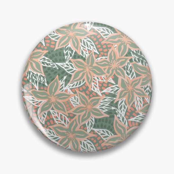 Item preview, Sage Green Garden Flowers designed and sold by Carolina Diaz.