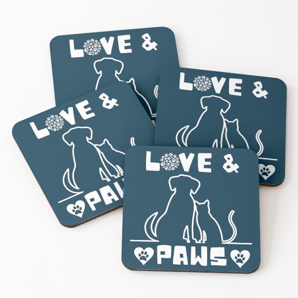 Item preview, Love and Paws designed and sold by StckeeS1tuation.