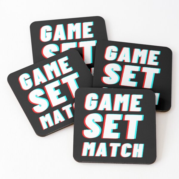 Item preview, Game Set Match Tennis Channel White Classic T-Shirt designed and sold by debbieeileenrzp.