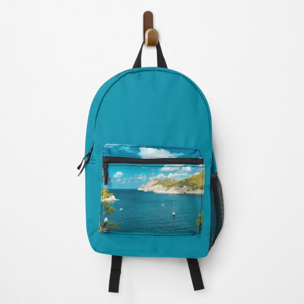 Item preview, MARITIME #29 - Beautiful Blue Cove Surrounded by Lush Green Hills designed and sold by DEL-Productions.
