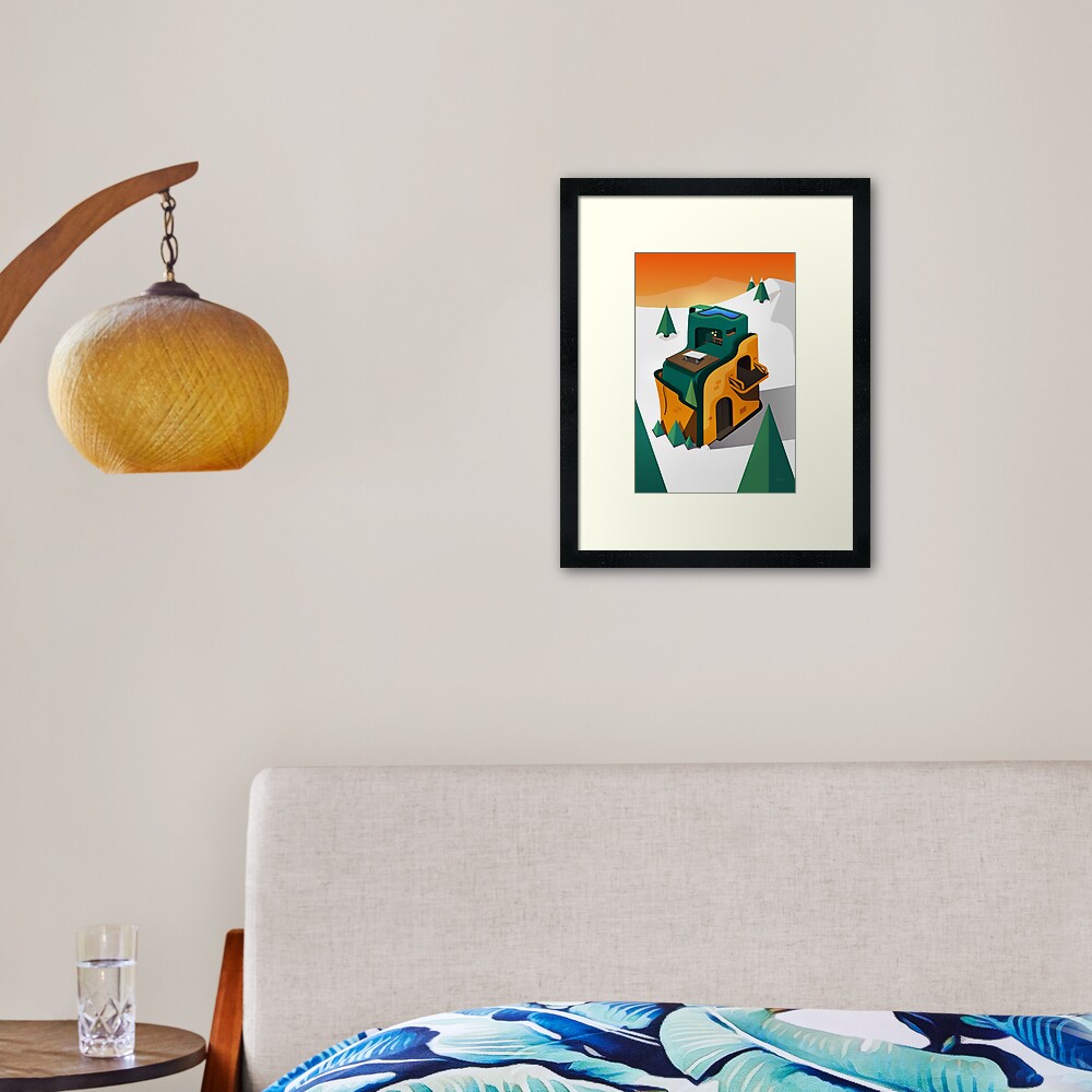 Item preview, Framed Art Print designed and sold by mikehealy.