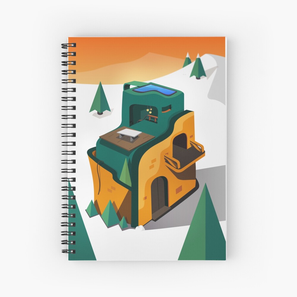Item preview, Spiral Notebook designed and sold by mikehealy.
