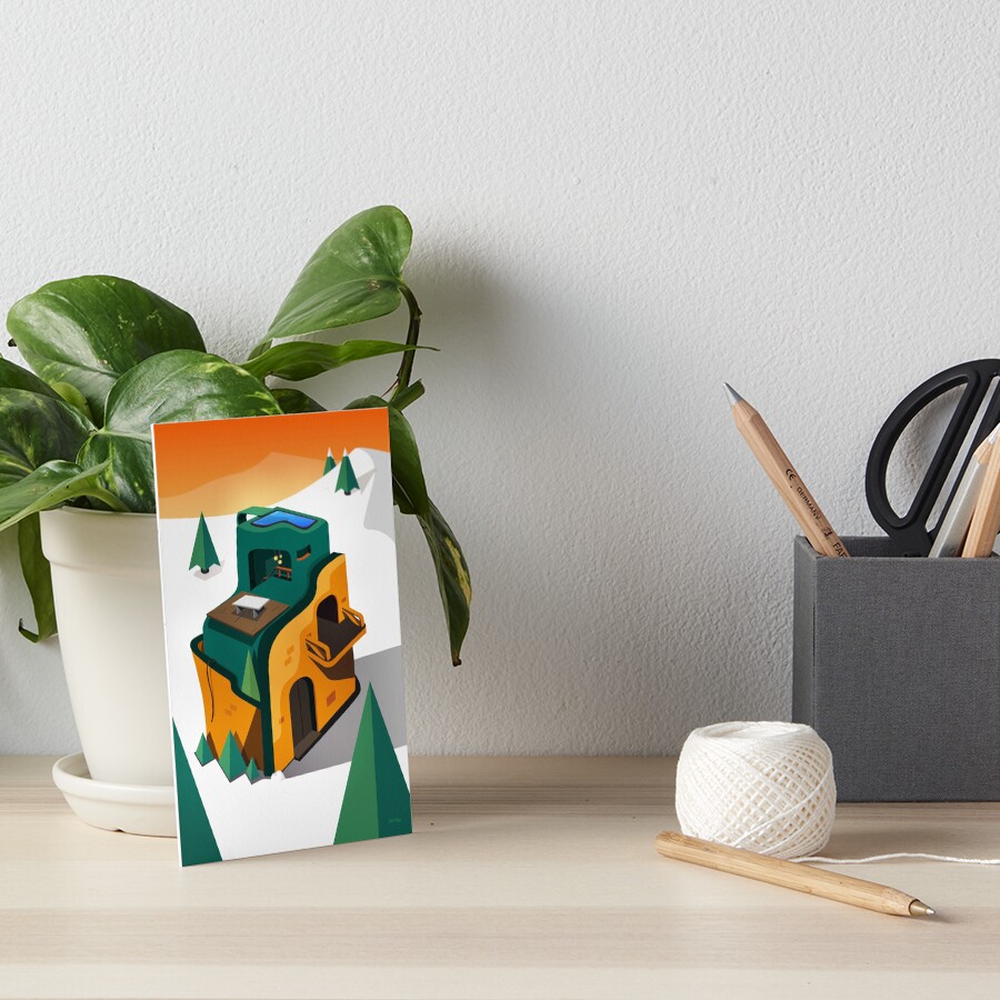 Item preview, Art Board Print designed and sold by mikehealy.