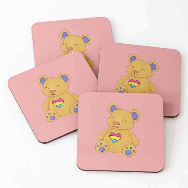 Item preview, Pansexual Pride Bear designed and sold by luckyboyart.