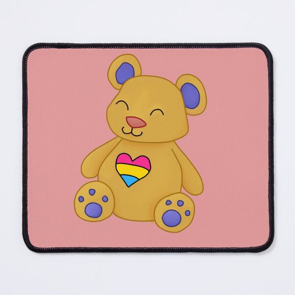 Item preview, Pansexual Pride Bear designed and sold by luckyboyart.