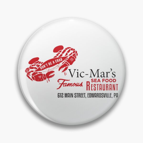 Item preview, Vic-Mar's Seafood Restaurant, Edwardsville, PA designed and sold by TeeArcade84.