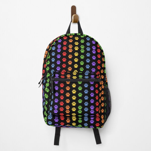 Item preview, Rainbow Paw Print Pattern designed and sold by Arianna Khalil.
