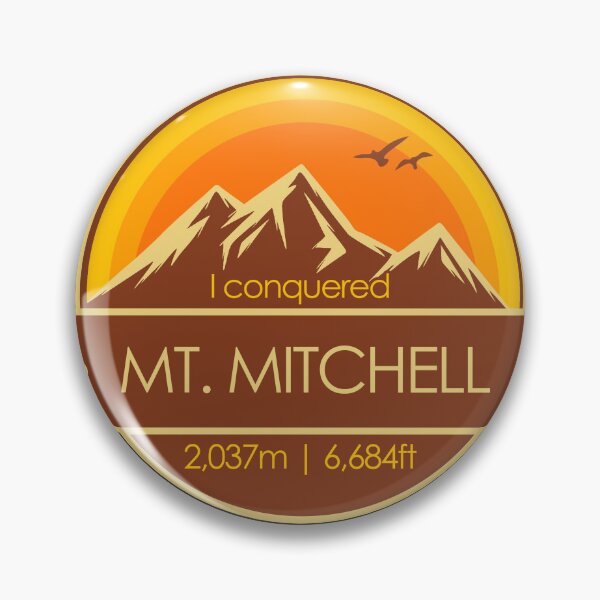 Item preview, Conquered Mount Mitchell Attakulla Hiker's Collectable designed and sold by LegsMiserable.