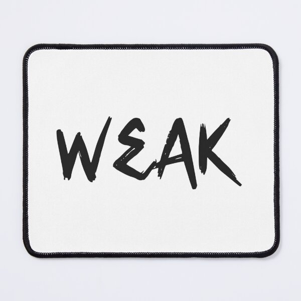 Item preview, Cool Weak Quote in Cool Brush Font Black Color  designed and sold by RiciPaneto.