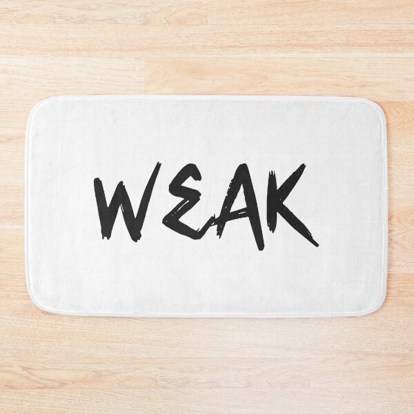 Item preview, Cool Weak Quote in Cool Brush Font Black Color  designed and sold by RiciPaneto.