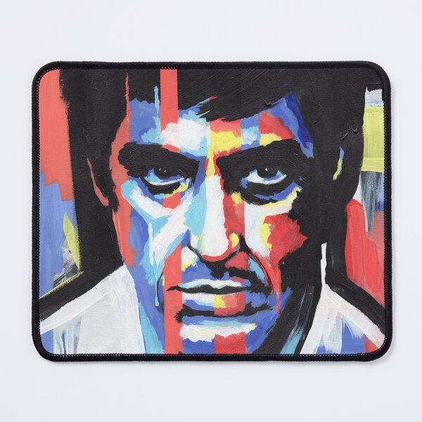 Item preview, Scarface Al Pacino Abstract Film Movie Portrait Poster designed and sold by ChrisBardellArt.
