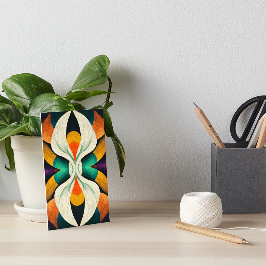 Item preview, Art Board Print designed and sold by MoreMachine.