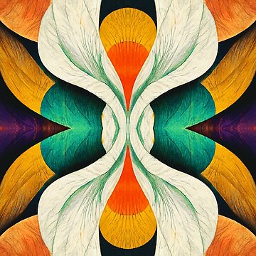 Artwork thumbnail, Abstract Floral Pattern, Esoteric by MoreMachine