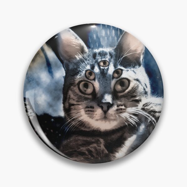Item preview, Astral cat designed and sold by Anna R. Carrino.