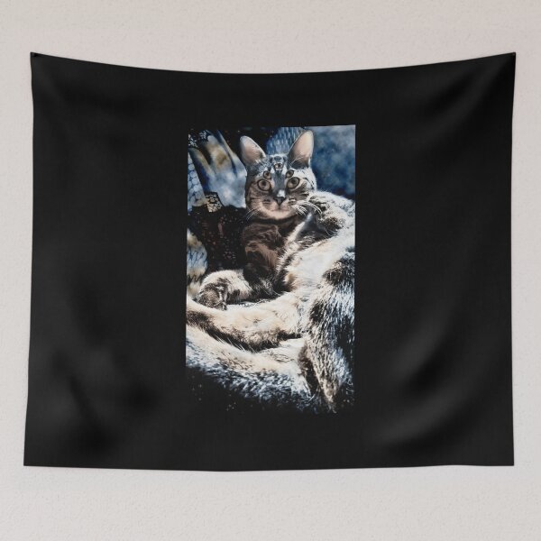 Item preview, Astral cat designed and sold by Anna R. Carrino.