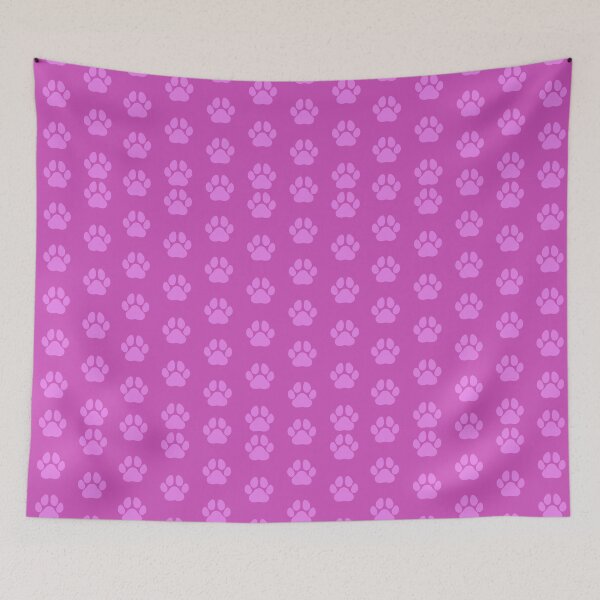 Item preview, Pink Paw Print Pattern designed and sold by Arianna Khalil.
