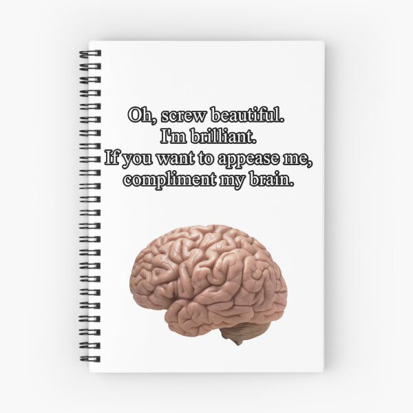Item preview, Compliment My Brain designed and sold by shesaflame.