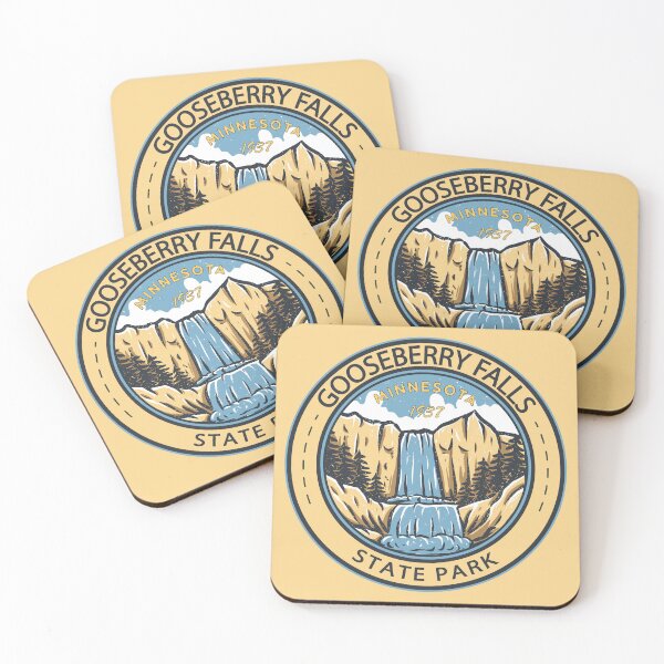 Item preview, Gooseberry Falls State Park Minnesota Badge designed and sold by KrisSidDesigns.