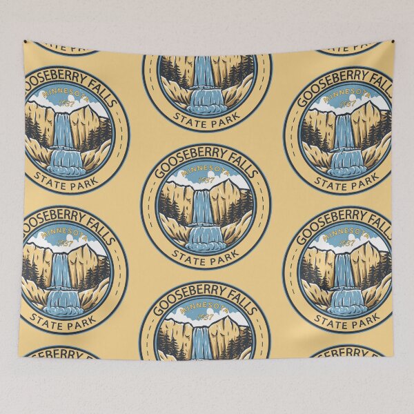 Item preview, Gooseberry Falls State Park Minnesota Badge designed and sold by KrisSidDesigns.