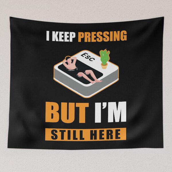 Item preview, I keep pressing but I'm still here designed and sold by AcerTee.