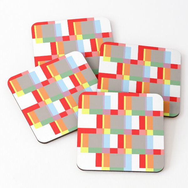 Item preview, Square Structures 2 - Red Orange Yellow "Geometric Works" designed and sold by Istvan Ocztos.