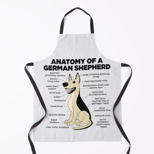 Item preview, Anatomy of a German Shepherd designed and sold by mstiv.